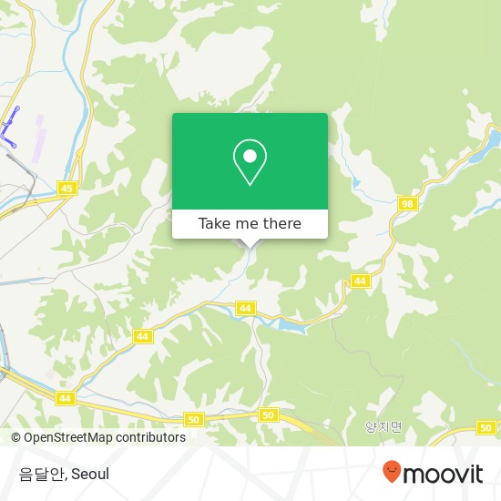 음달안 map