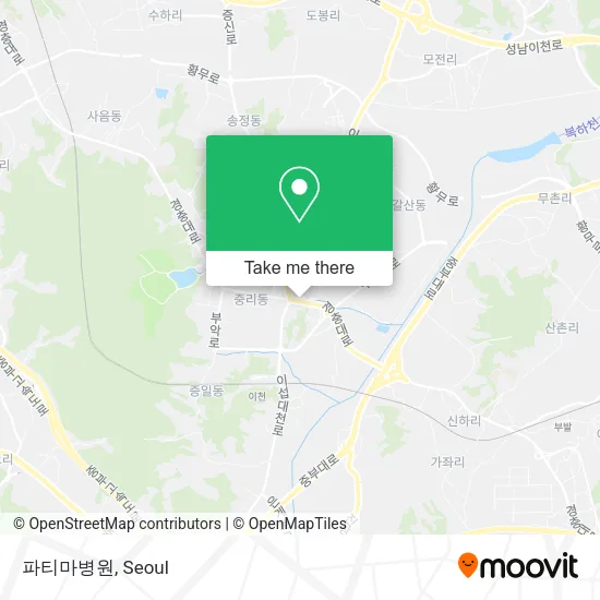 파티마병원 map