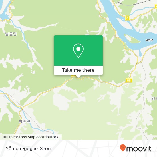 Yŏmch’i-gogae map