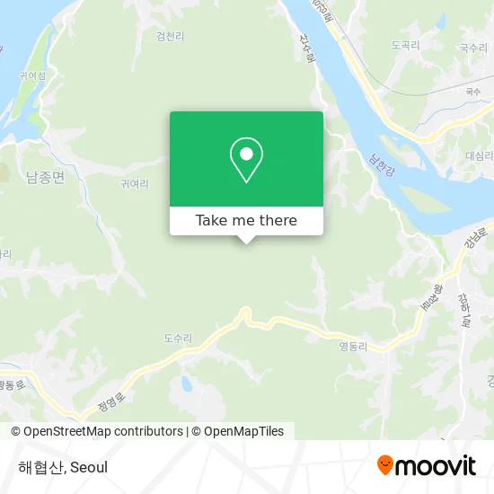 해협산 map