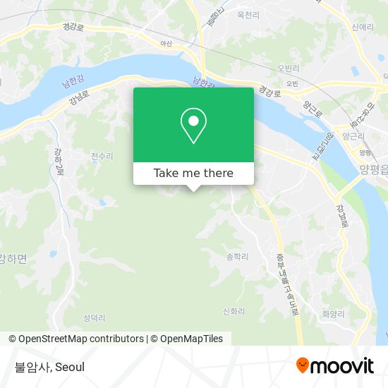 불암사 map