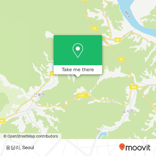 용담리 map