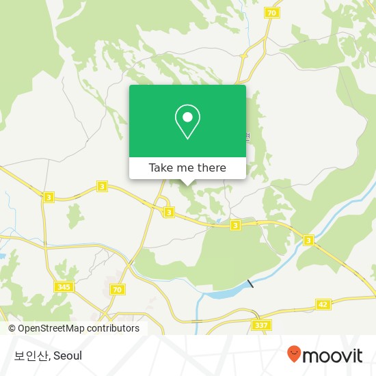 보인산 map