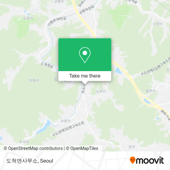 도척면사무소 map