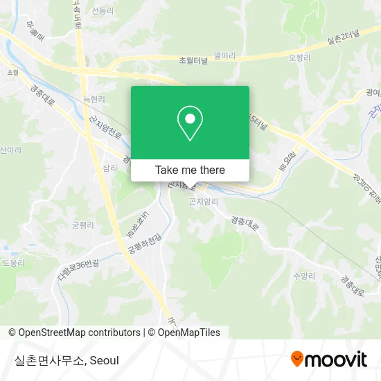 실촌면사무소 map
