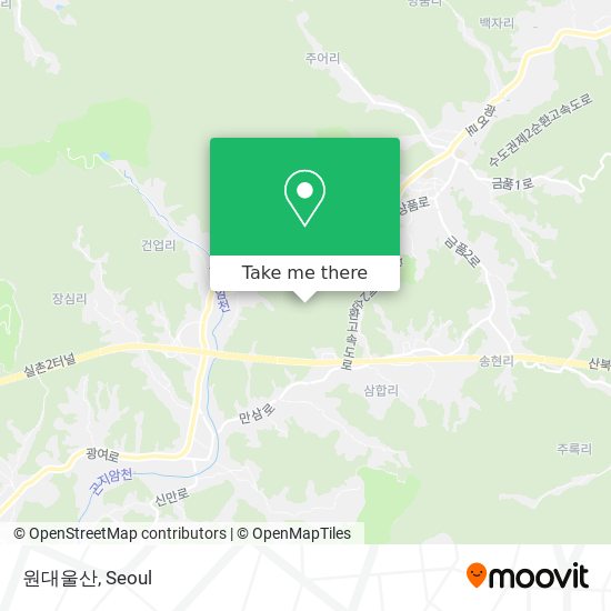 원대울산 map