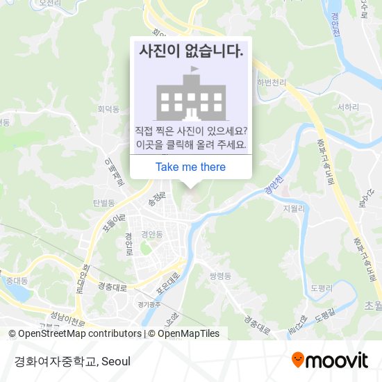 경화여자중학교 map