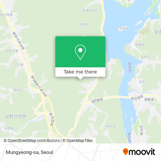 Mungyeong-sa map