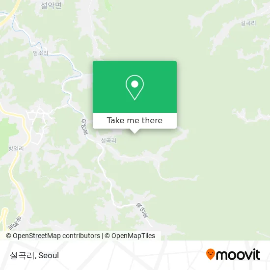 설곡리 map