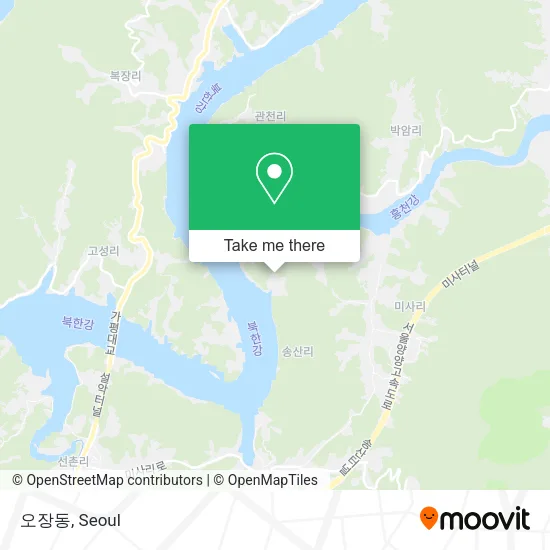 오장동 map