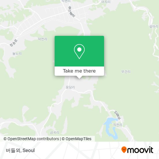 버들뫼 map