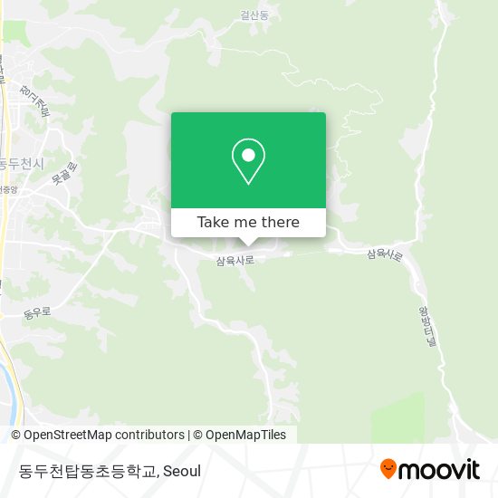 동두천탑동초등학교 map