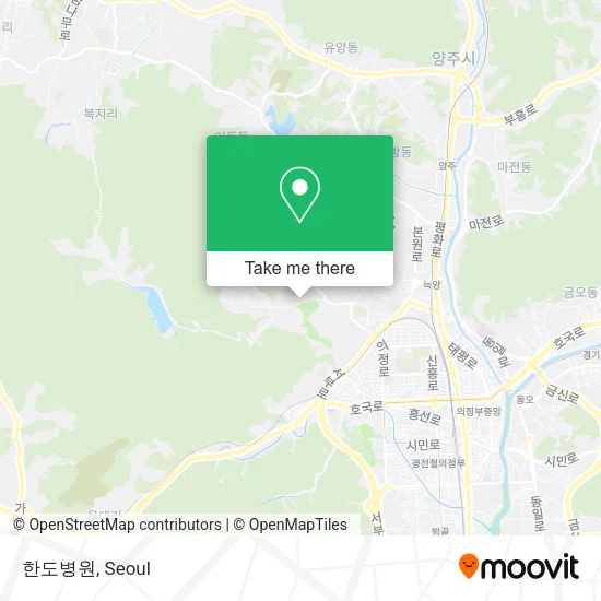 한도병원 map