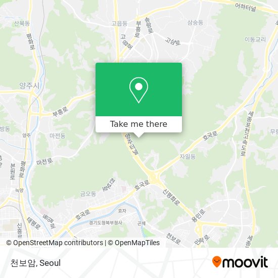 천보암 map