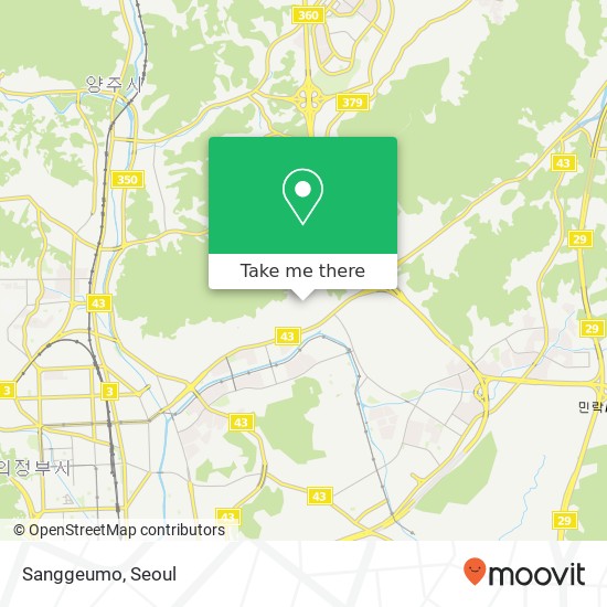 Sanggeumo map