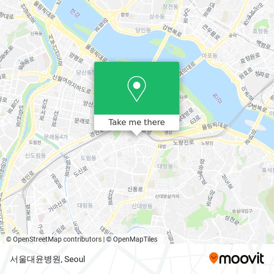 서울대윤병원 map