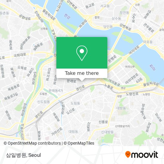 삼일병원 map