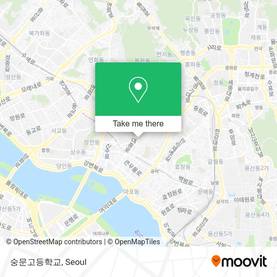 숭문고등학교 map