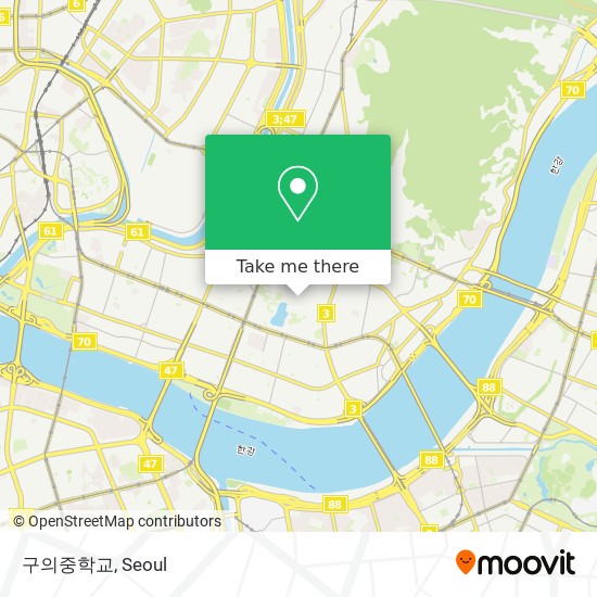 구의중학교 map