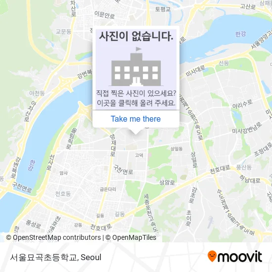 서울묘곡초등학교 map