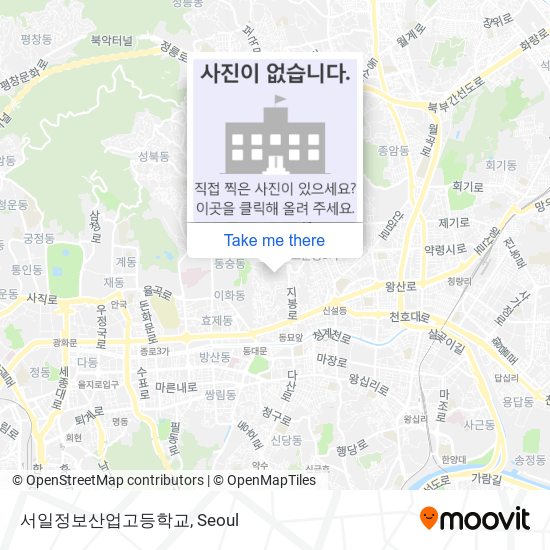 서일정보산업고등학교 map