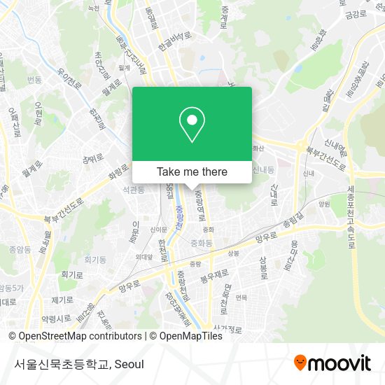 서울신묵초등학교 map