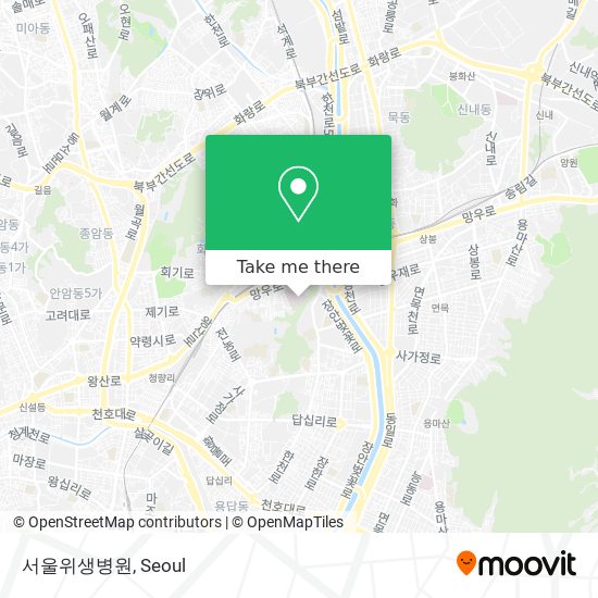 서울위생병원 map