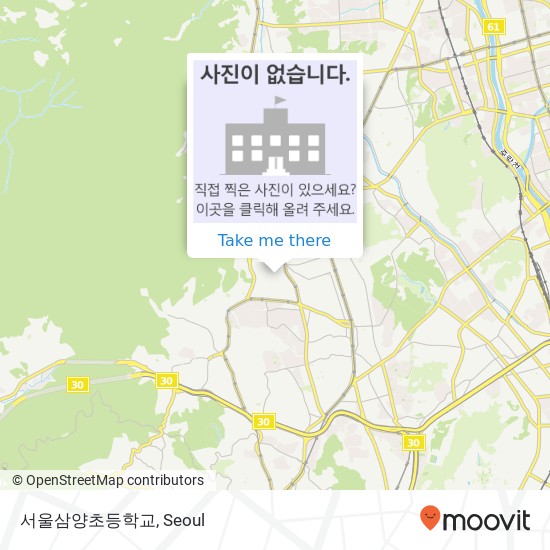 서울삼양초등학교 map