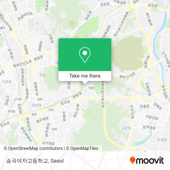 송곡여자고등학교 map