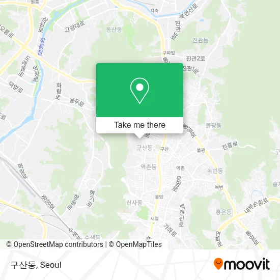 구산동 map