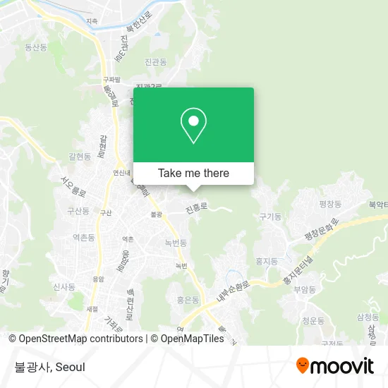 불광사 map