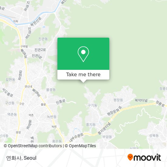 연화사 map