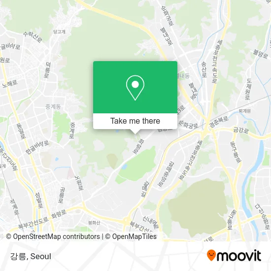 강릉 map