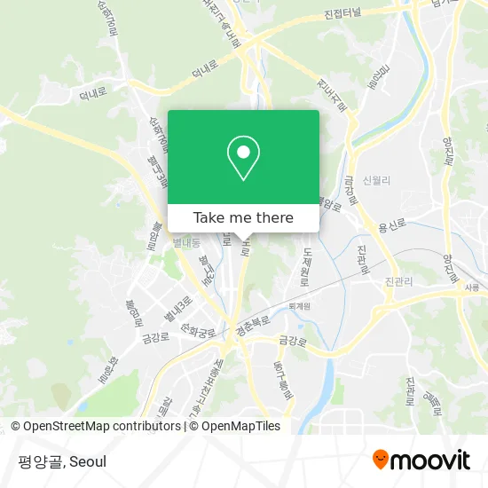 평양골 map