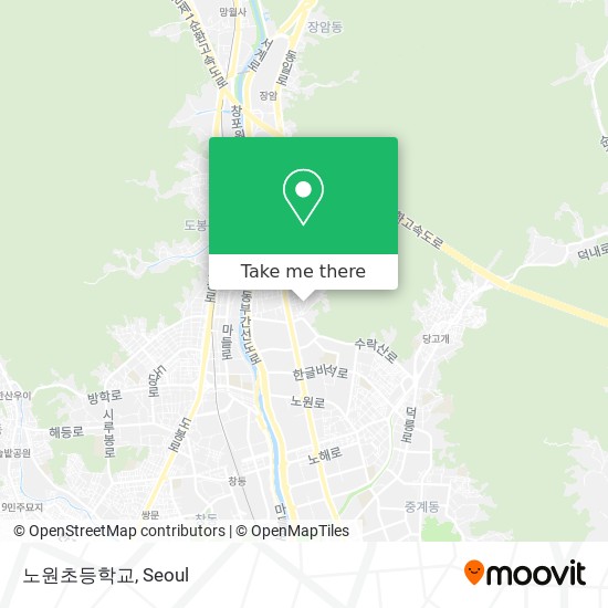 노원초등학교 map