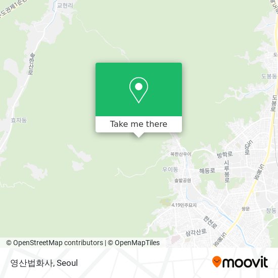 영산법화사 map