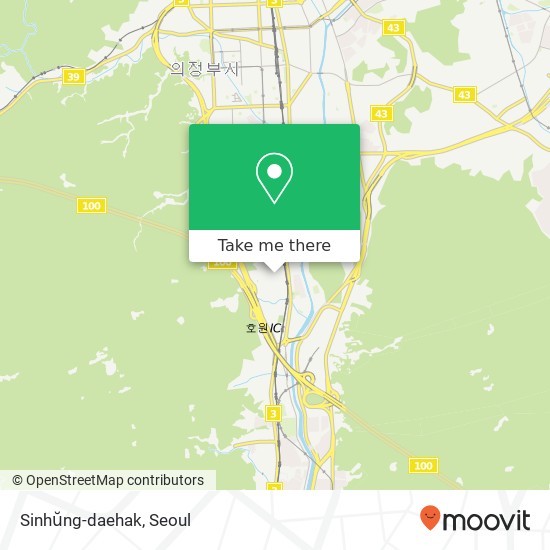 Sinhŭng-daehak map