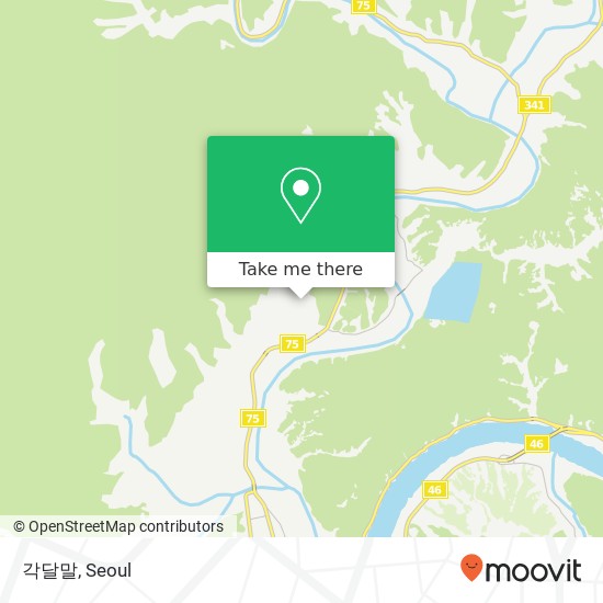 각달말 map