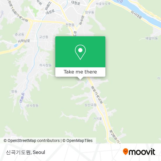 신곡기도원 map