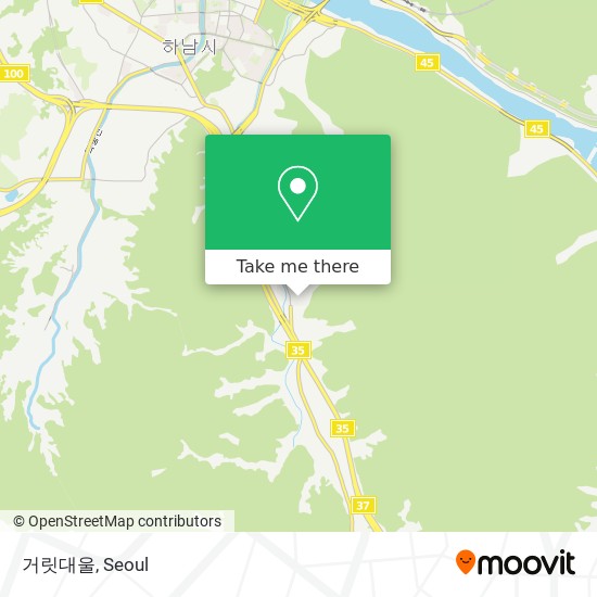 거릿대울 map