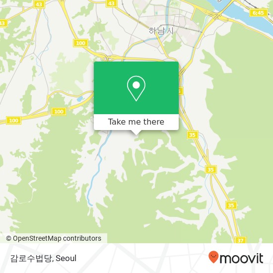 감로수법당 map