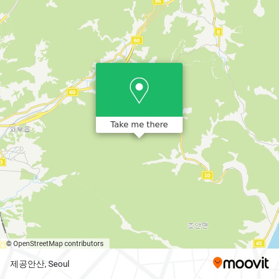 제공안산 map