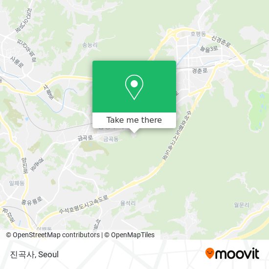 진곡사 map