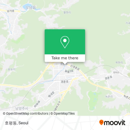 バス または 地下鉄 - サブウェイで남양주시, 경기도の호평동への行き方|Moovit