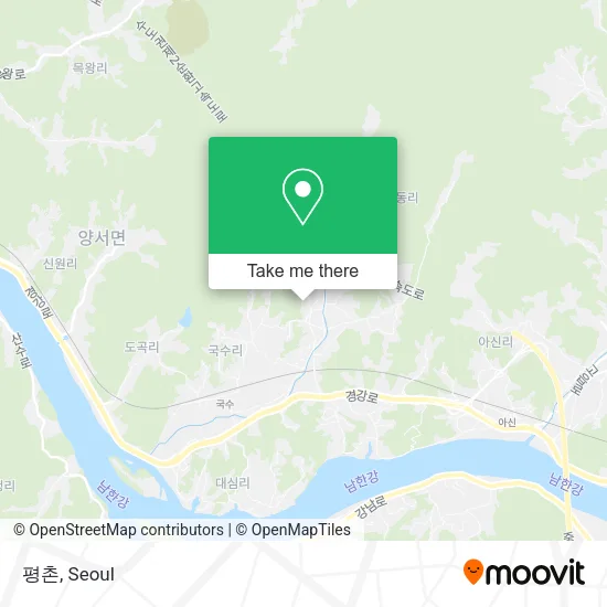 평촌 map