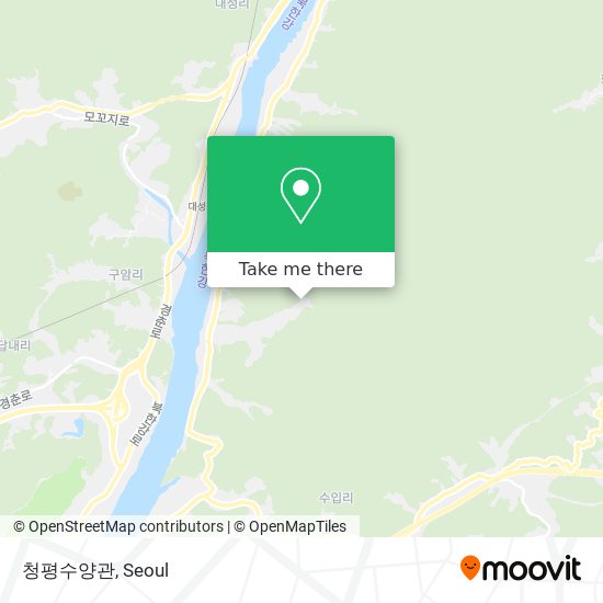 청평수양관 map