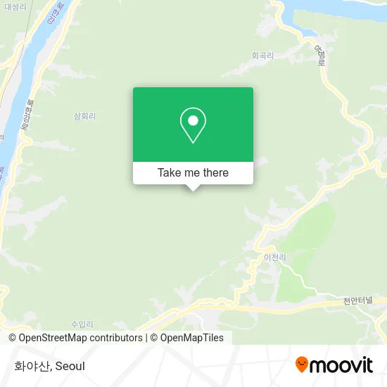 화야산 map
