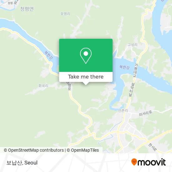 보납산 map