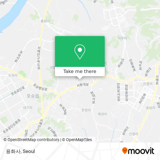 용화사 map