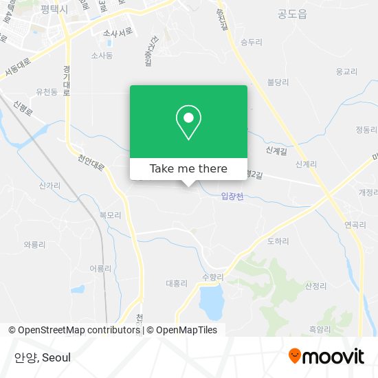 안양 map